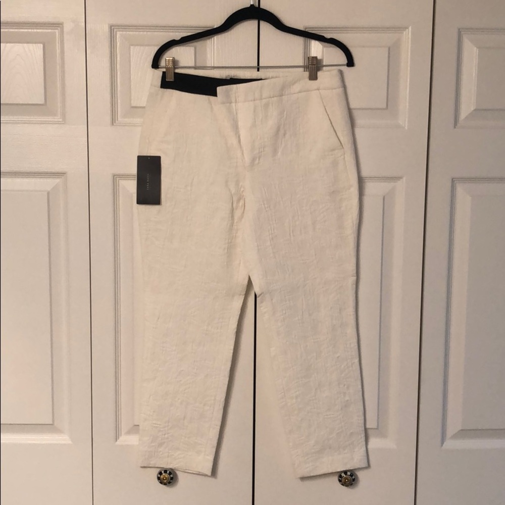 Elegant White Women's Pants